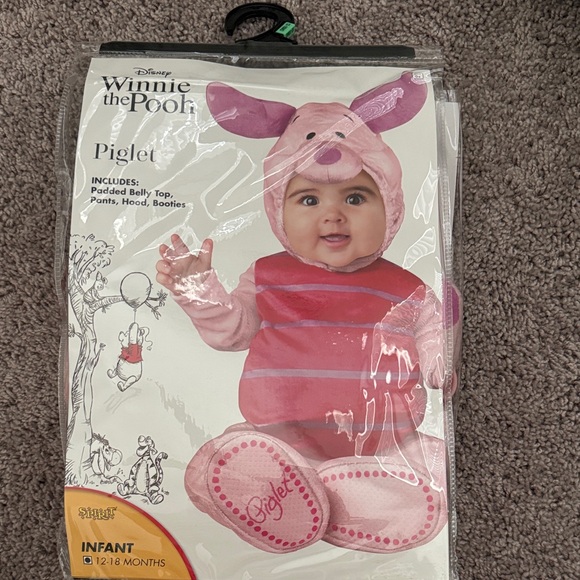 Disney Piglet Pink Infant Outfit - Picture 1 of 1